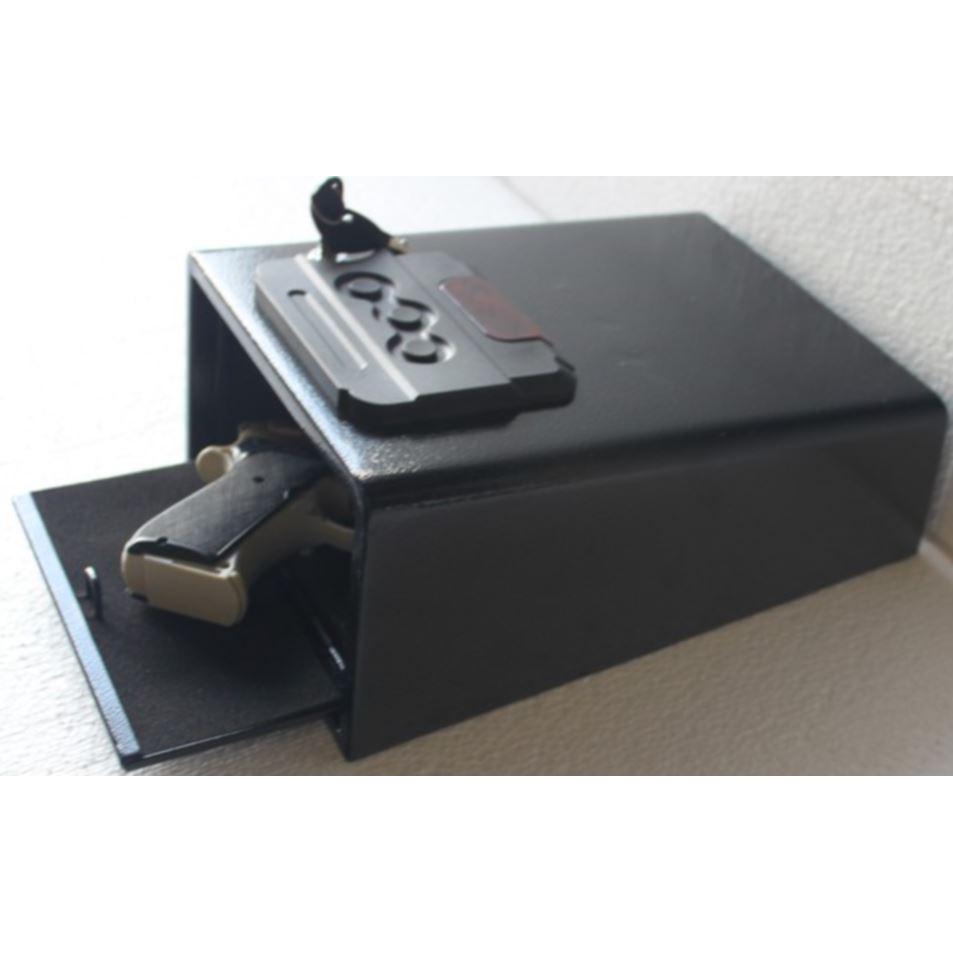 Biometic Pistol Safe Black. Picture 4
