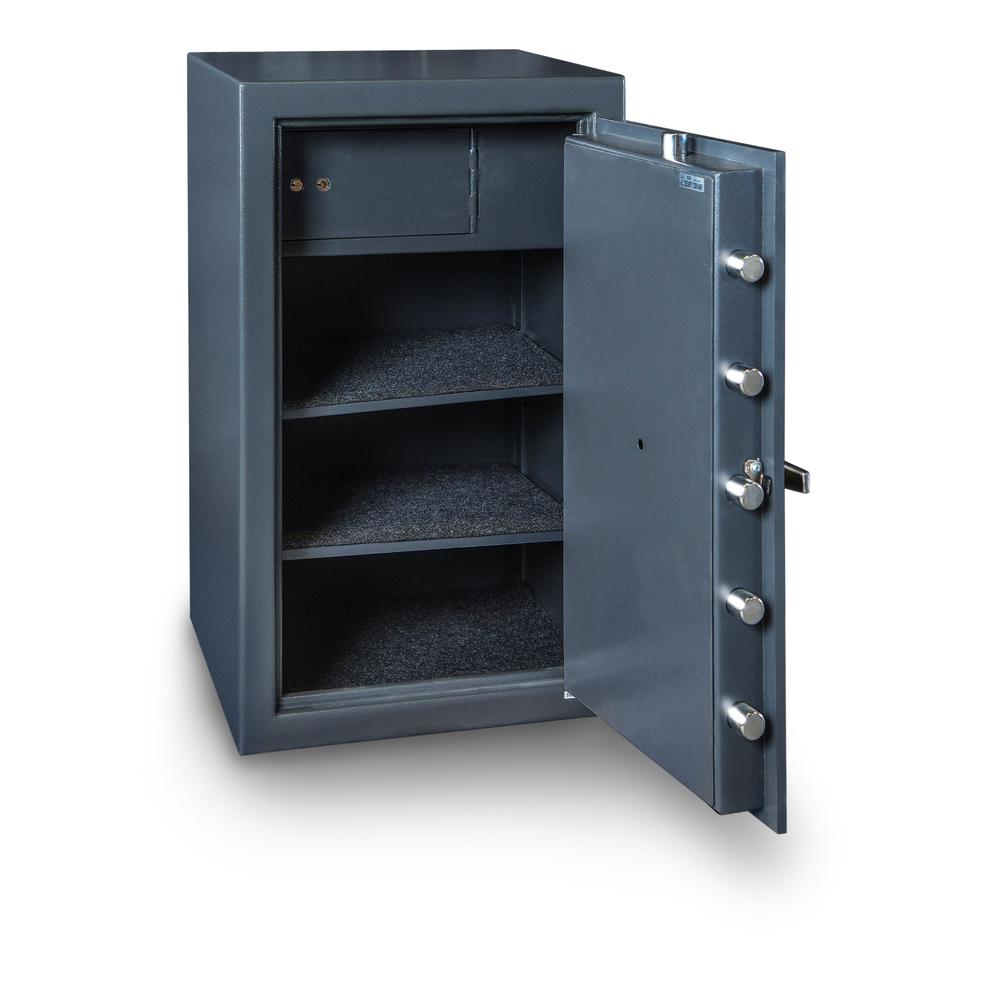 B Rated Cash Box Gray. Picture 9