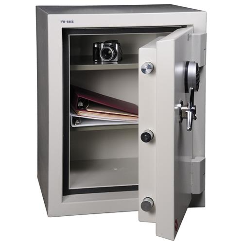Fire and Burglary Safe White. Picture 14