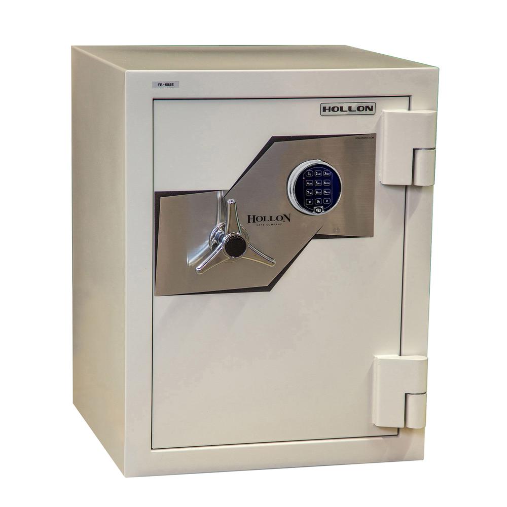 Fire and Burglary Safe White. Picture 23