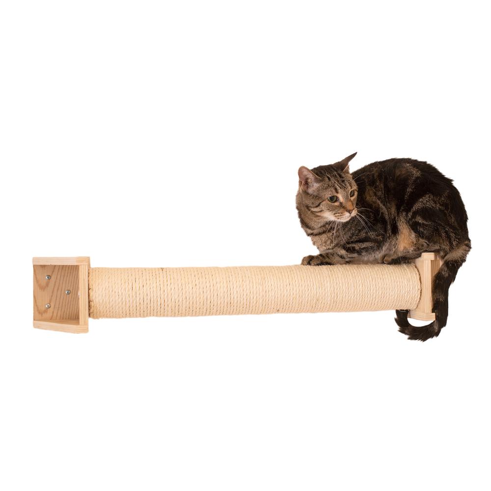 Real Wood Wall Series: Scratching Post. Picture 1