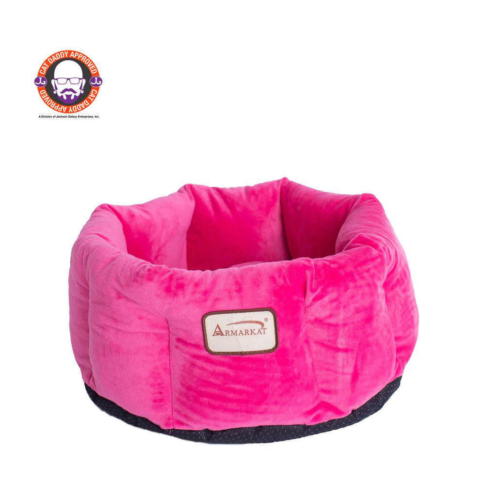 Armarkat Pet Bed Model C03CZ                     Pink. Picture 1