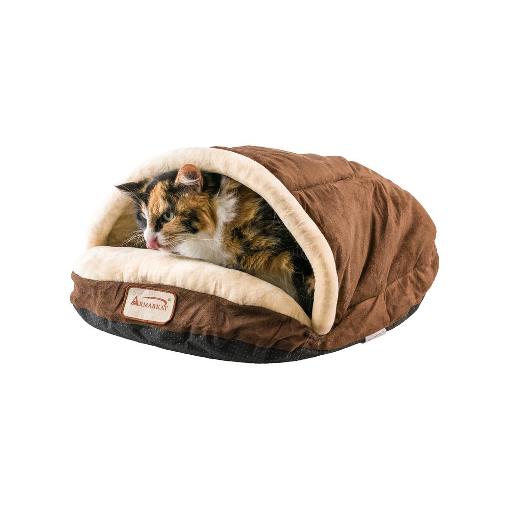 Armarkat Pet Bed Model C05HKF/MH      Mocha. Picture 1