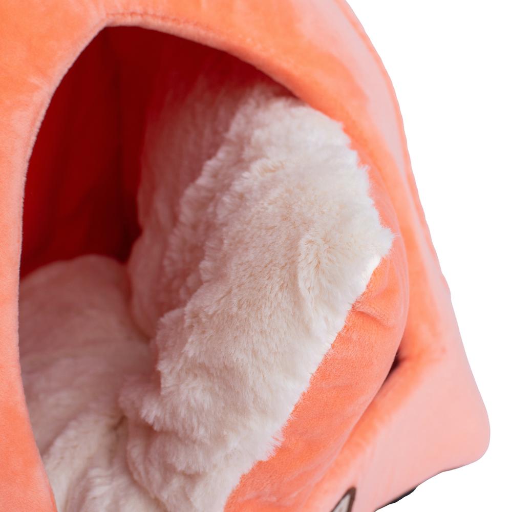 Armarkat Cat Bed Model C10HCS/MB          Orange and Ivory. Picture 8
