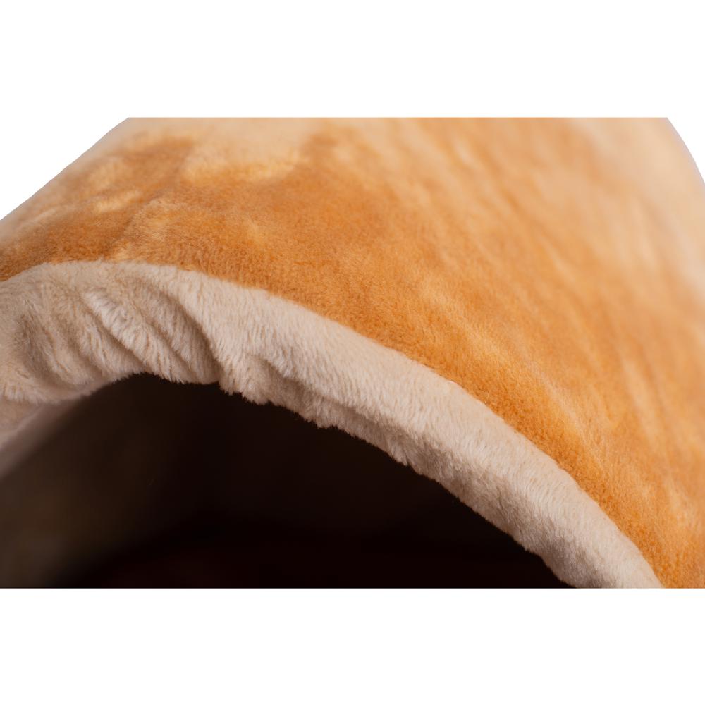 Cat Bed Brown & Ivory. Picture 2