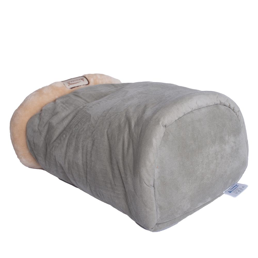 Cat Bed Sage Green & Beige. Picture 11
