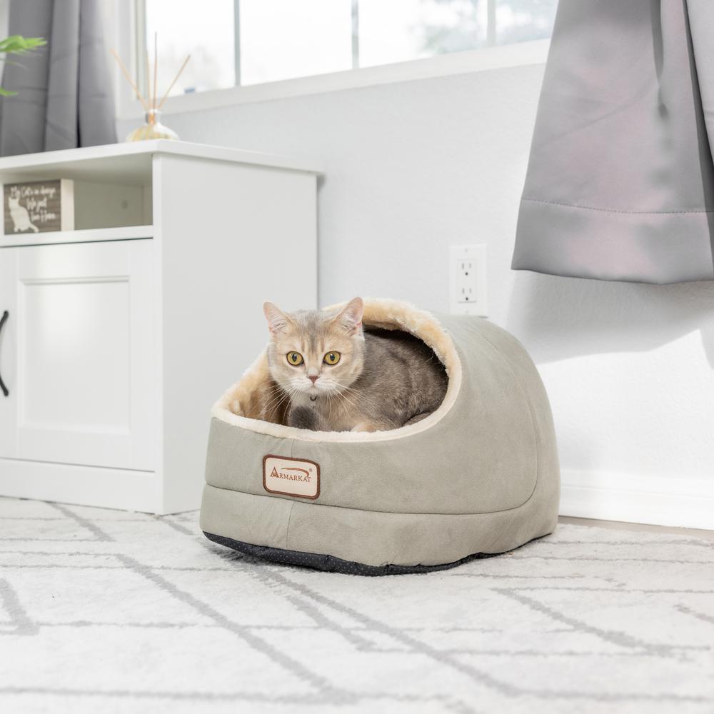 Armarkat Cat Bed Model C18HHL/MH                                         Sage Green. Picture 5