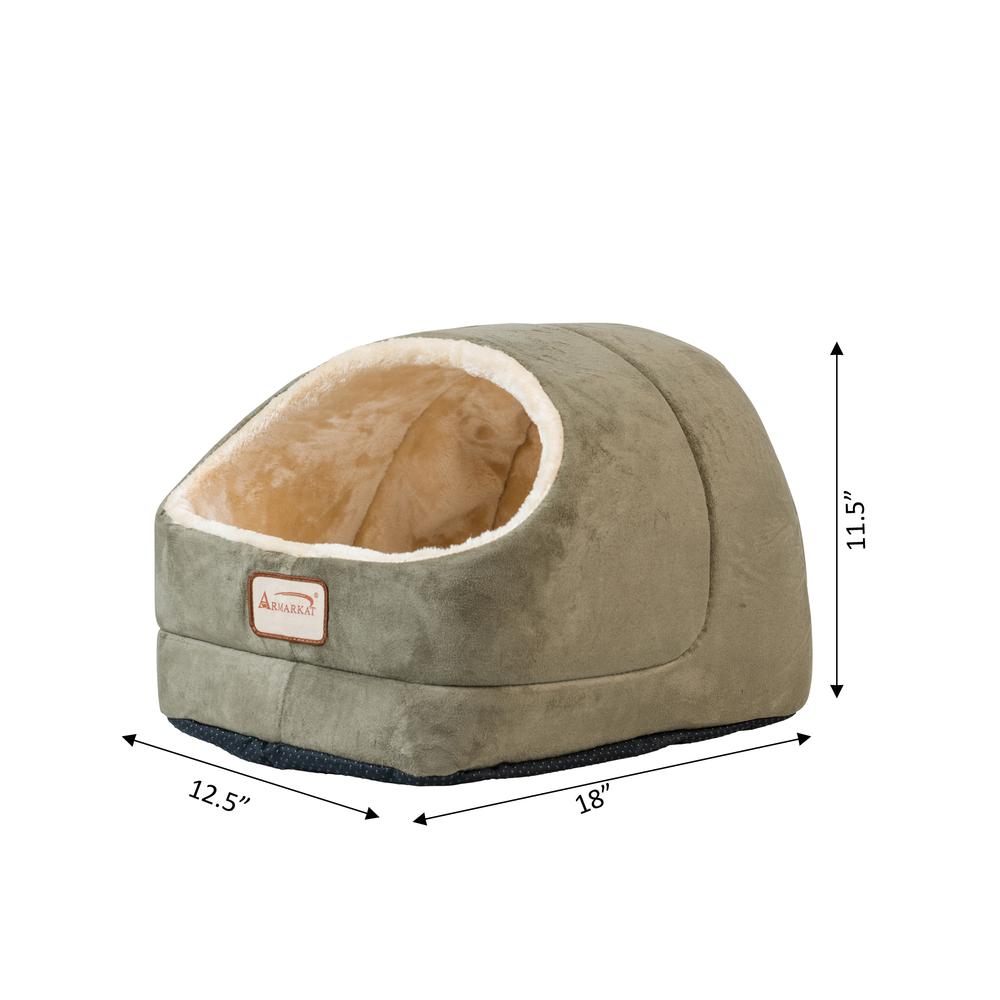 Armarkat Cat Bed Model C18HML/MH        Laurel Green. Picture 7