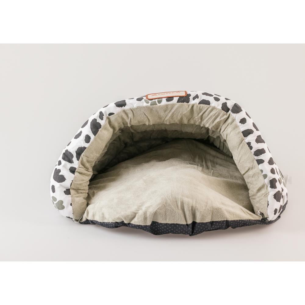 Armarkat Cat Bed Model C19HZY/HL              Sage Green Paw Print Pattern. Picture 9