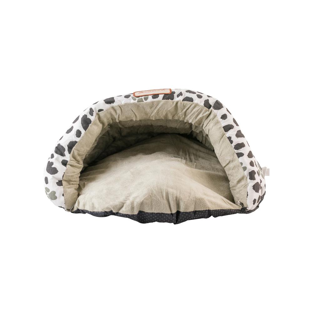 Armarkat Cat Bed Model C19HZY/HL              Sage Green Paw Print Pattern. Picture 11
