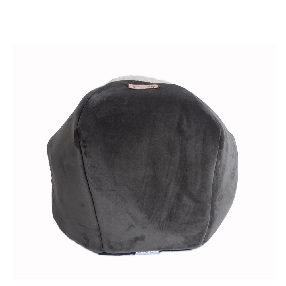 Armarkat Cat Bed Model C80CSH/MB Gray Velvet. Picture 7