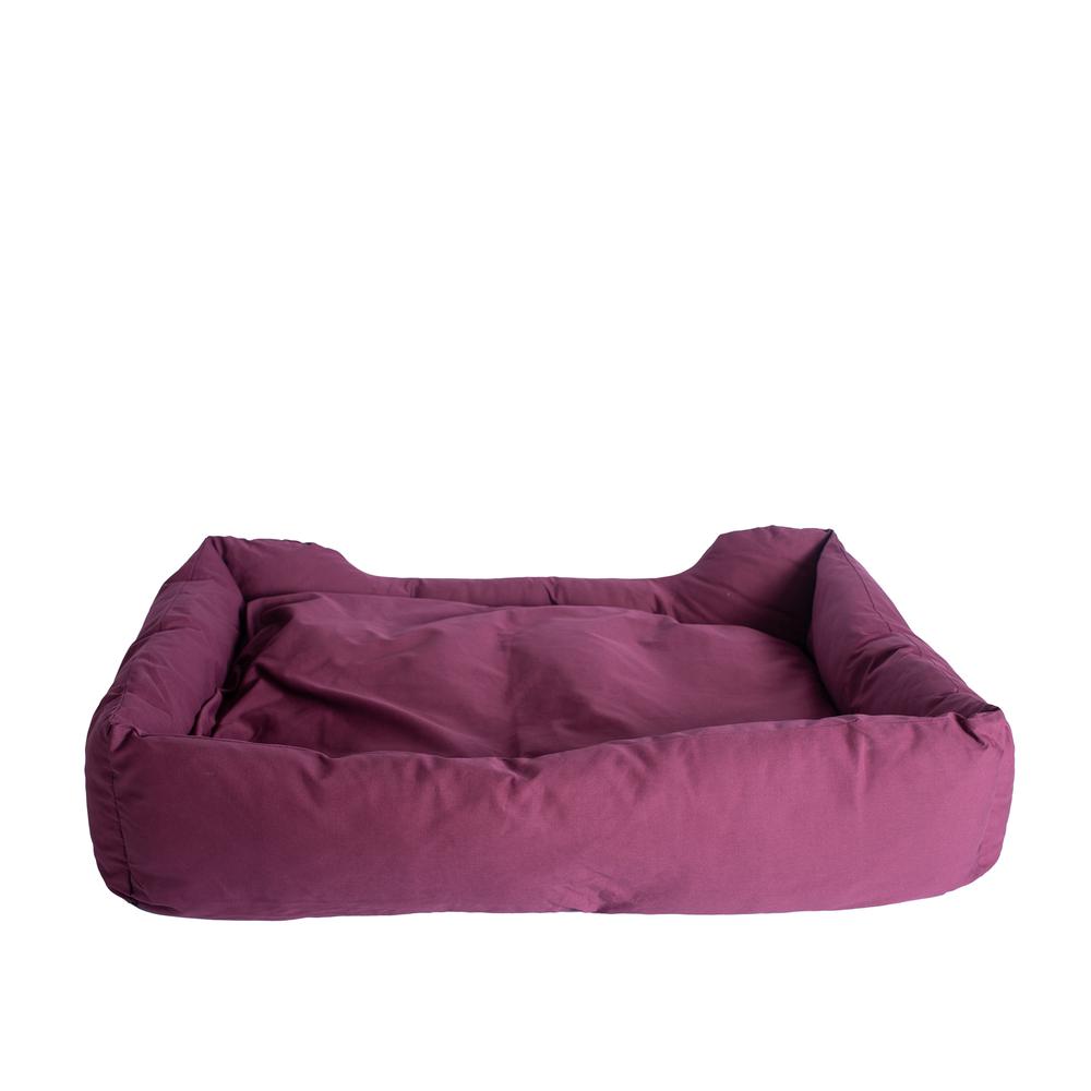 Armarkat Model D01FJH-X Extra Large Burgundy Bolstered Pet Bed. Picture 12