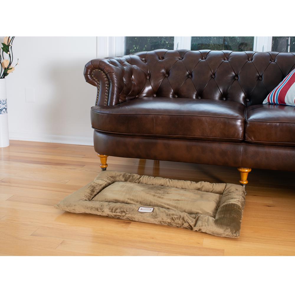 Armarkat Model M01CHL-L Large Pet Bed Mat with Poly Fill Cushion in Sage Green. Picture 7