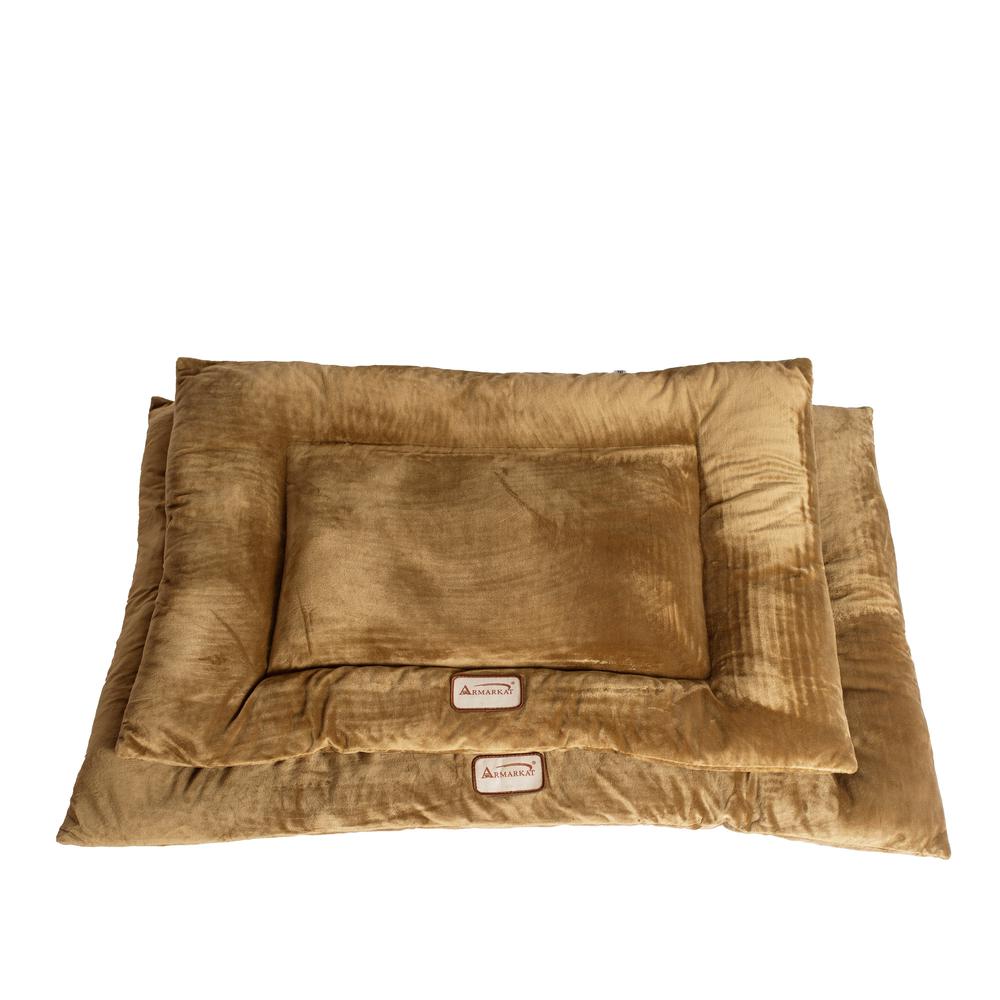Armarkat Model M01CHL-L Large Pet Bed Mat with Poly Fill Cushion in Sage Green. Picture 9
