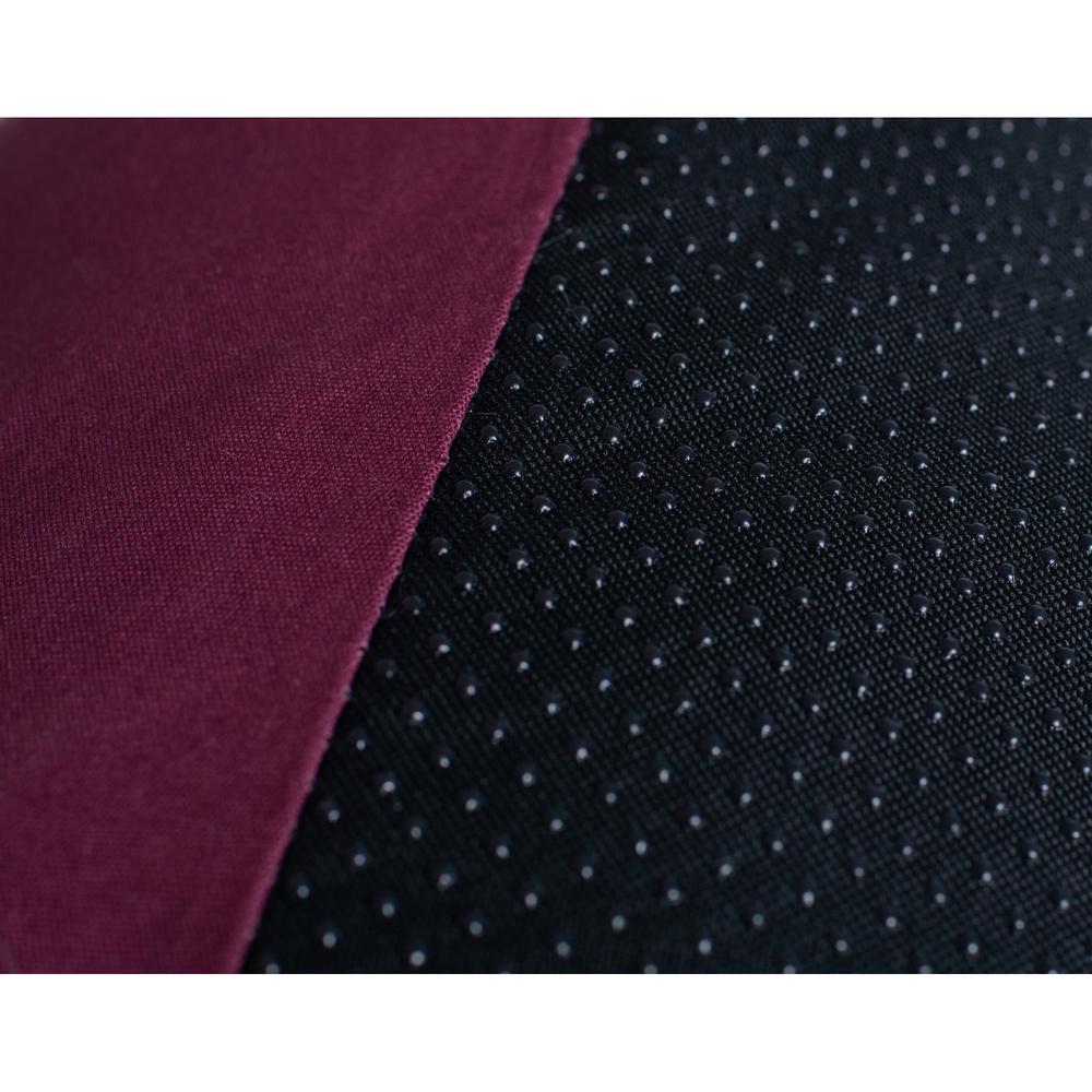 Armarkat Model M02HJH/MB-L Large Pet Bed Mat with Poly Fill Cushion in Ivory & Burgundy. Picture 4
