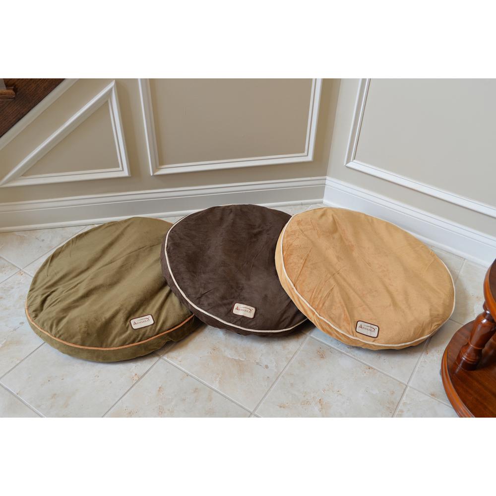 Armarkat Model M04JKF Pet Bed Pad with Poly Fill Cushion in Mocha. Picture 4