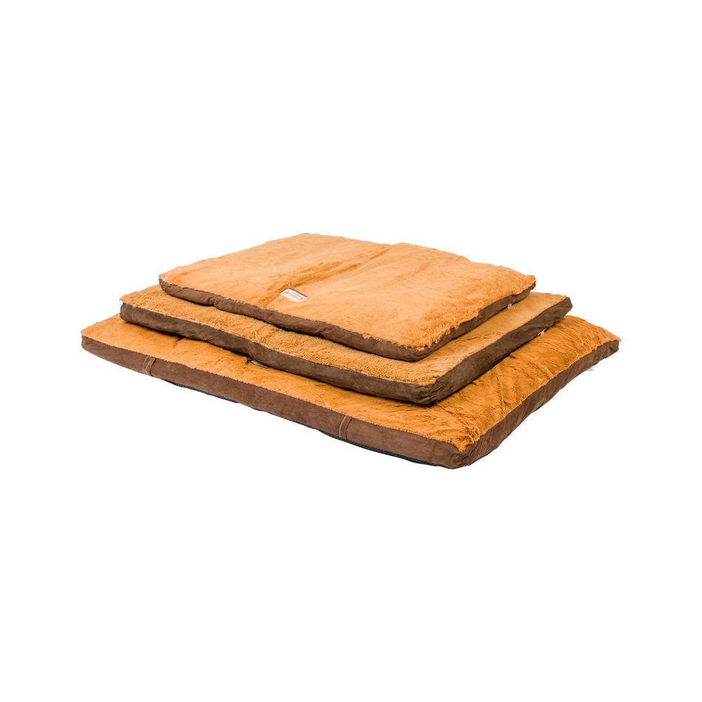 Armarkat Model M05HKF/ZS-L Large Pet Bed Mat with Poly Fill Cushion in Earth Brown & Mocha. Picture 2