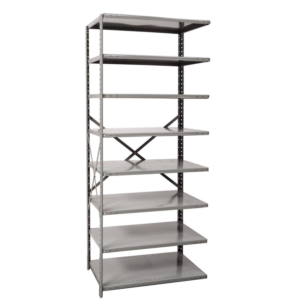 Hallowell Hi-Tech Metal Shelving 725 Dark Gray. Picture 15