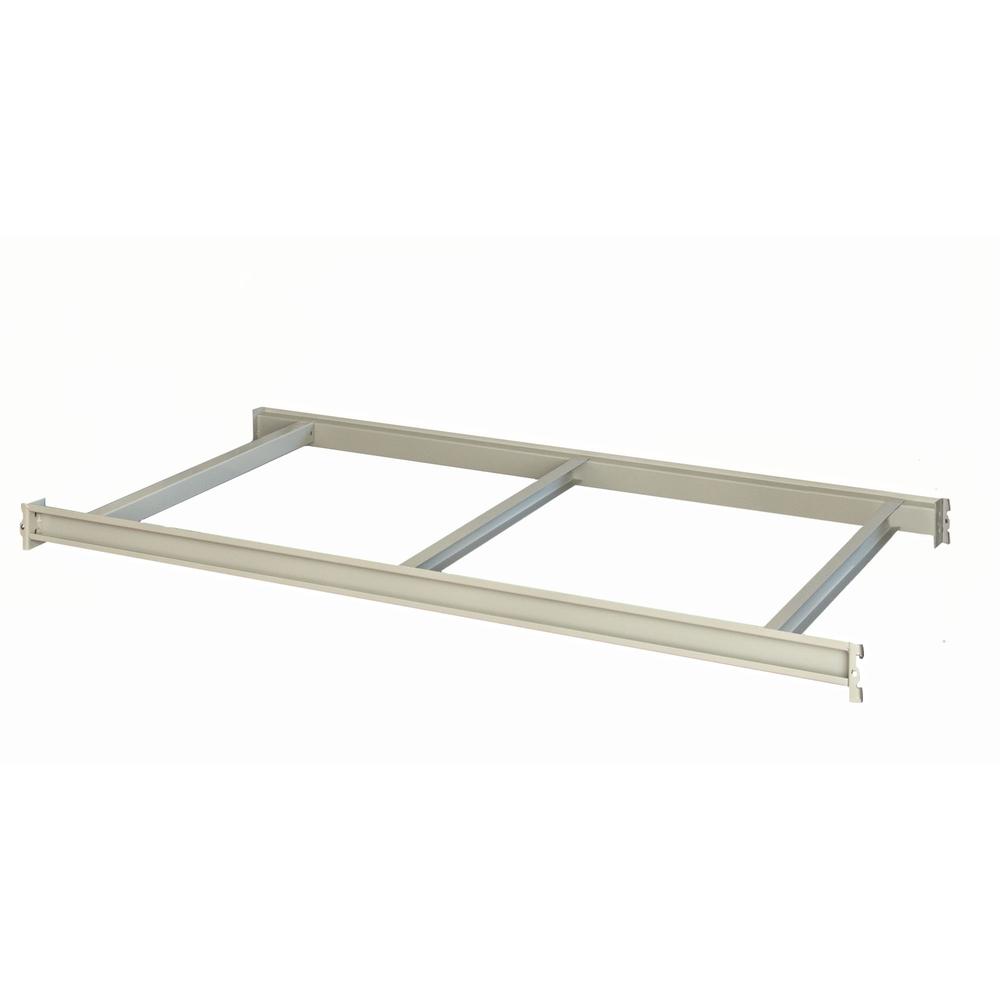 Bulk Rack Additional Level 96"W x 48"D 707 Marine Blue Uprights / 711 Light Gray Beams 1 Level  Decking Not Included. Picture 1