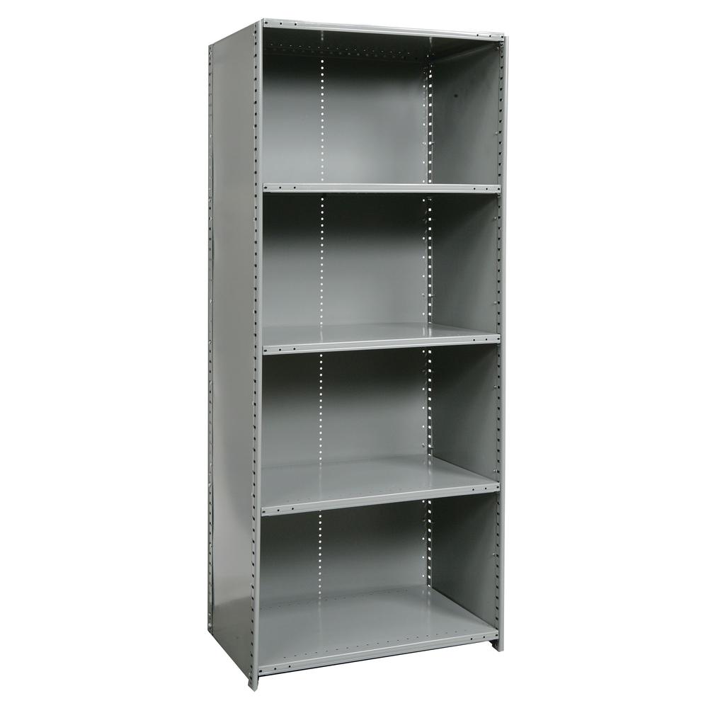 Hallowell Hi-Tech Metal Shelving 725 Dark Gray. Picture 12