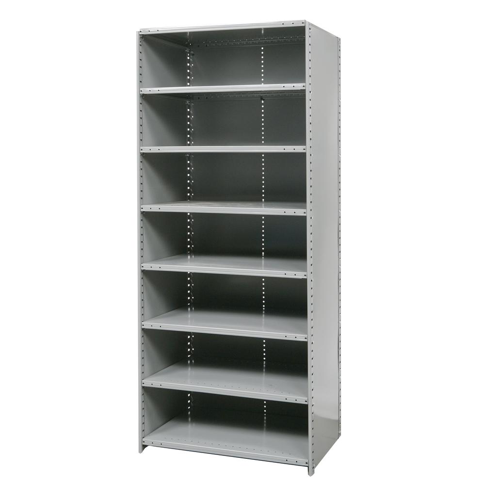 Hallowell Hi-Tech Metal Shelving 725 Dark Gray. Picture 13