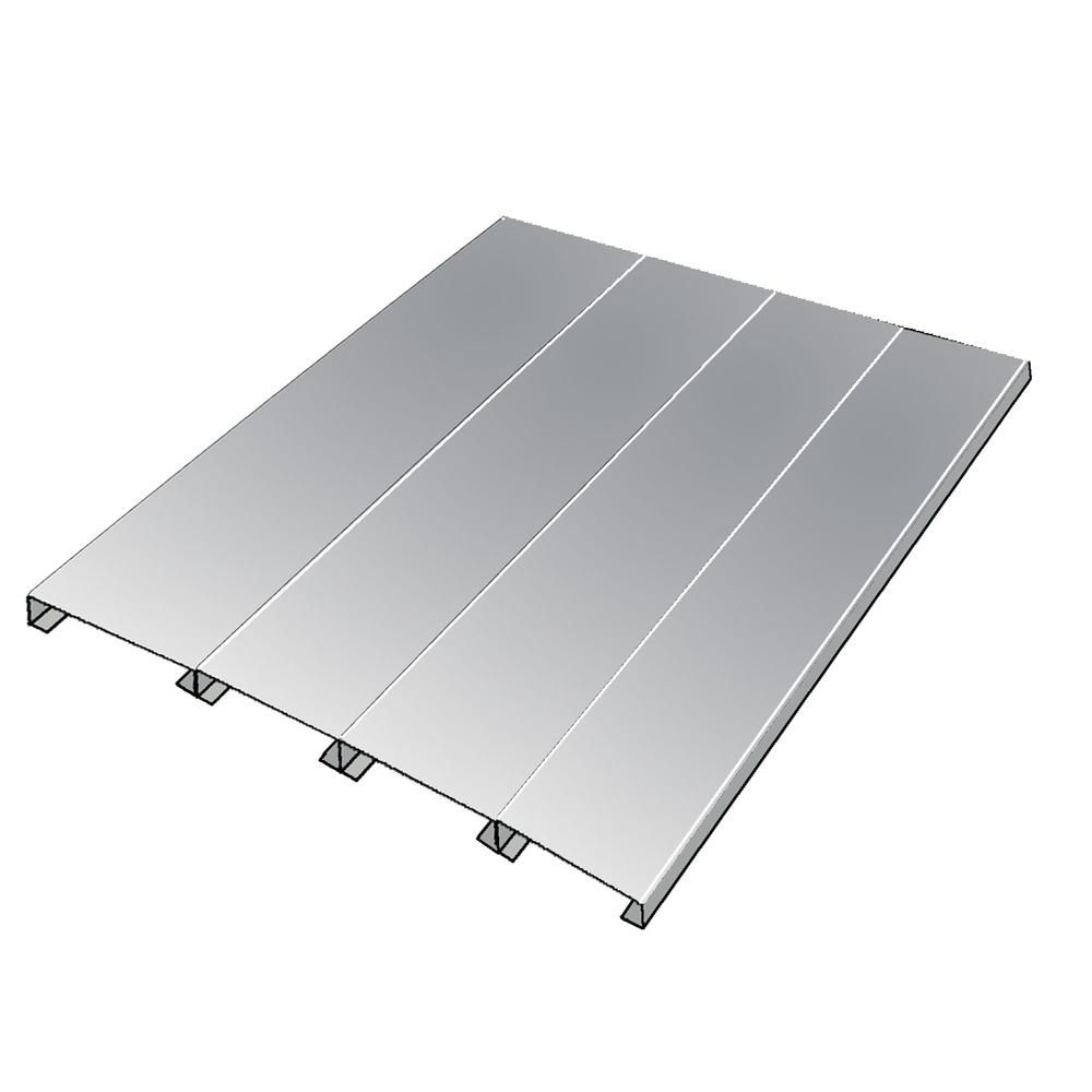 Rivetwell, EZ-Deck Decking 48"W x 24"D x 0.75"H    For Use With Double Rivet Units ONLY, Must Be Center Supported for Widths Greater Than 48". Picture 1