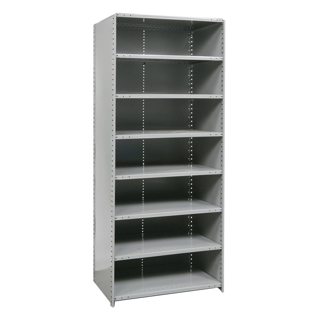 Hallowell Hi-Tech Metal Shelving 725 Dark Gray. Picture 15