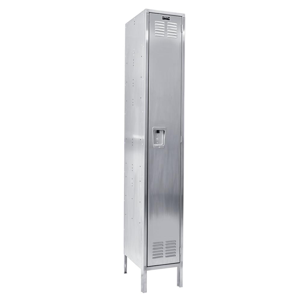 Hallowell 304 Stainless Steel Locker. Picture 1