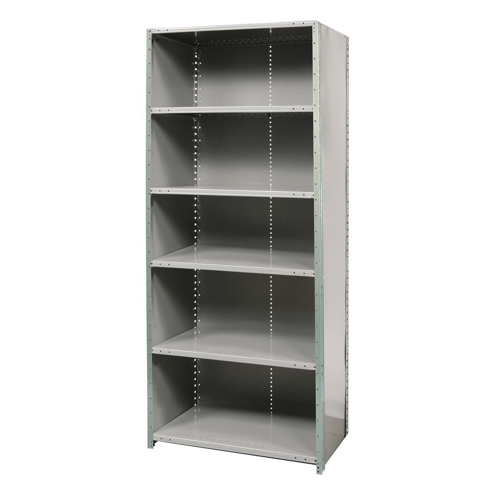 Hallowell Hi-Tech Free Standing Shelving 725 Dark Gray. Picture 1