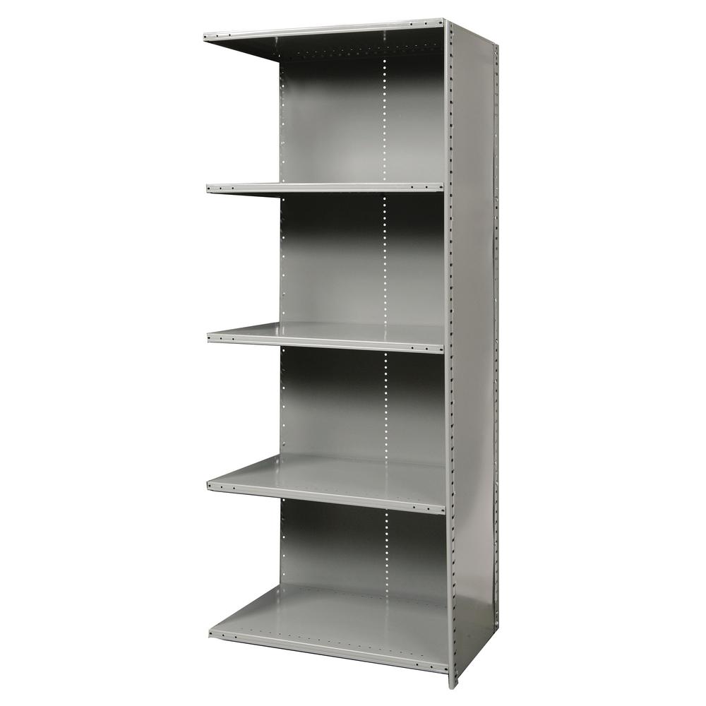 Hallowell Hi-Tech Metal Shelving 725 Dark Gray. Picture 4