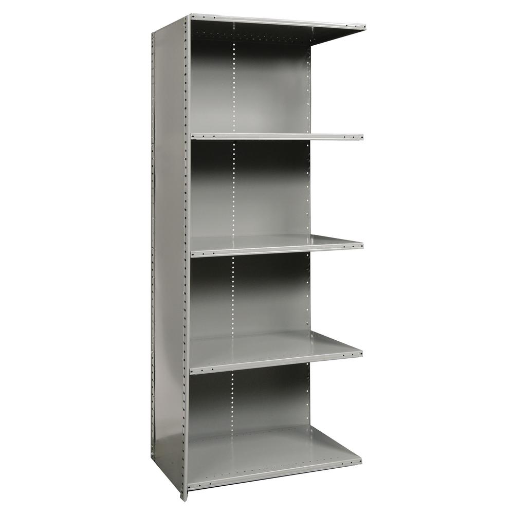 Hallowell Hi-Tech Metal Shelving 725 Dark Gray. Picture 5