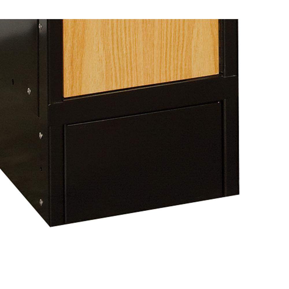 Hallowell Hybrid Front Base 15"W x 6"H 708 Midnight Ebony. Picture 1