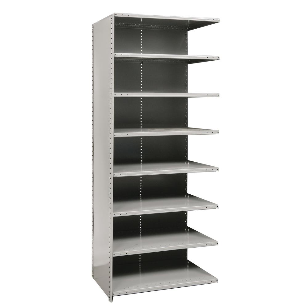 Hallowell Hi-Tech Metal Shelving 725 Dark Gray. Picture 5