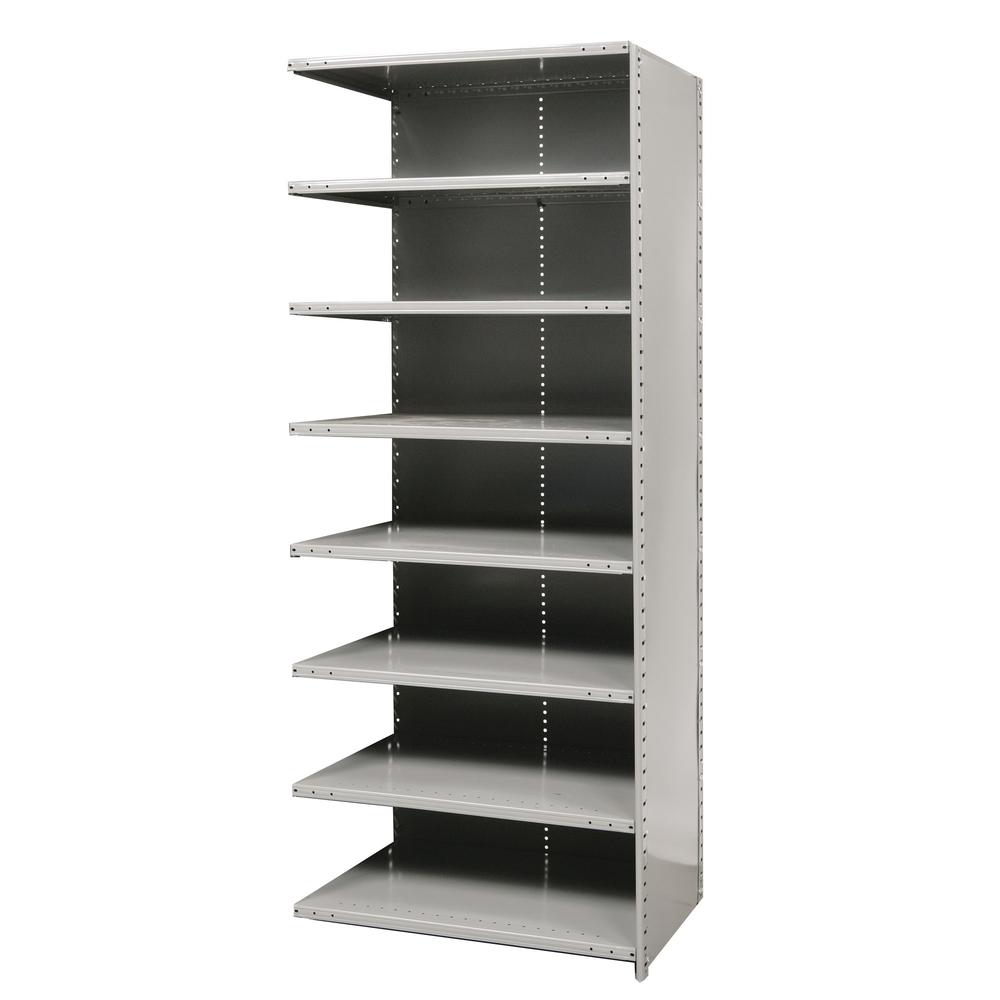 Hallowell Hi-Tech Metal Shelving 725 Dark Gray. Picture 14