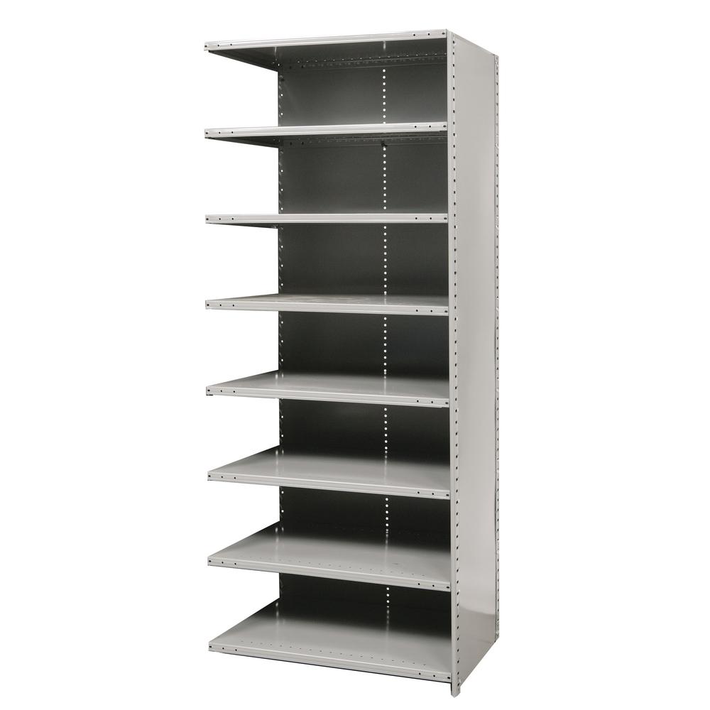 Hallowell Hi-Tech Metal Shelving 725 Dark Gray. Picture 4