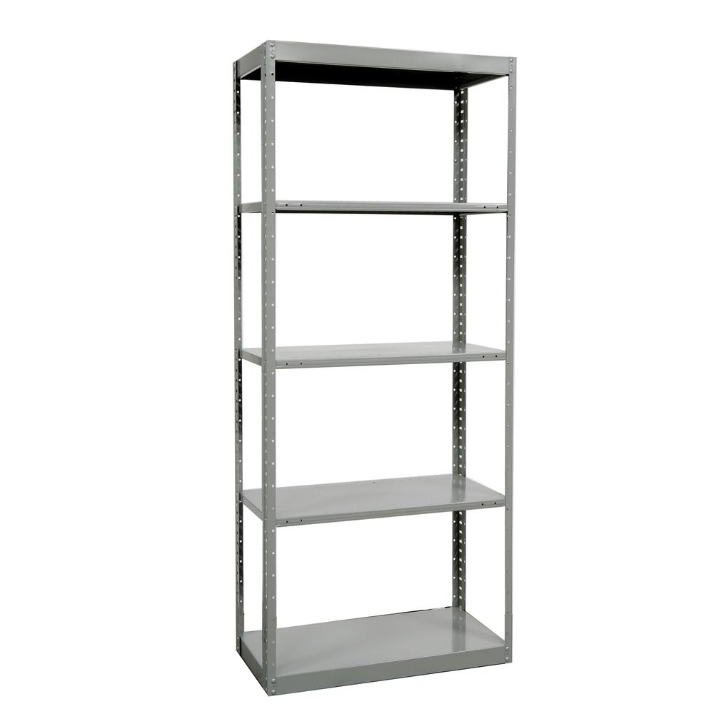 Hallowell Hi-Tech Metal Shelving 725 Dark Gray. Picture 3