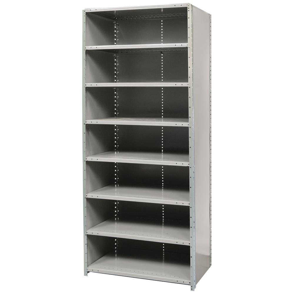 Hallowell Hi-Tech Metal Shelving 725 Dark Gray. Picture 5