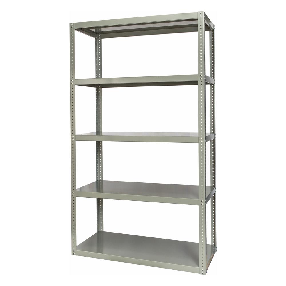 High Capacity Reinforced Bolted Shelving. Picture 1