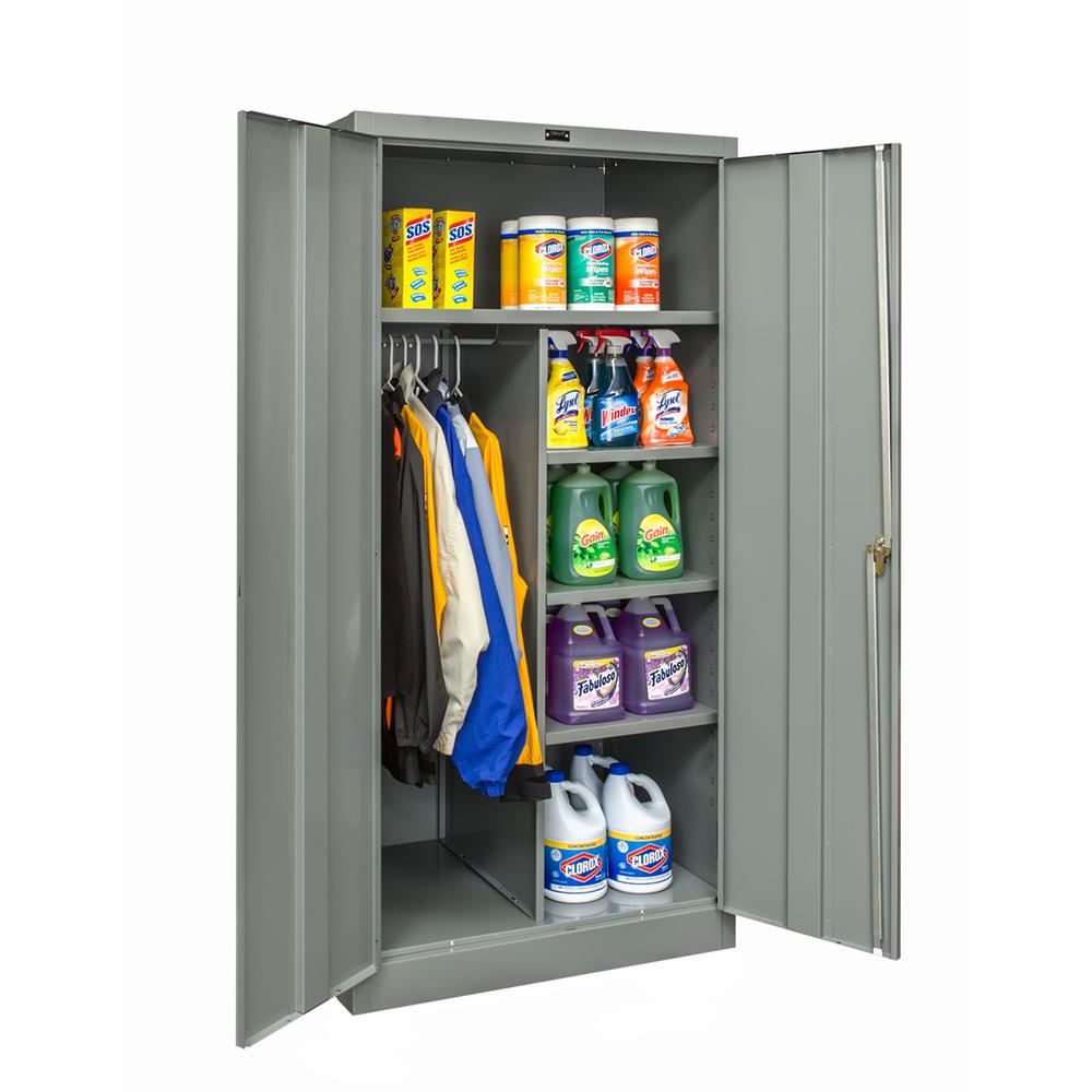 400 Series Stationary Solid Combination Cabinet. Picture 1