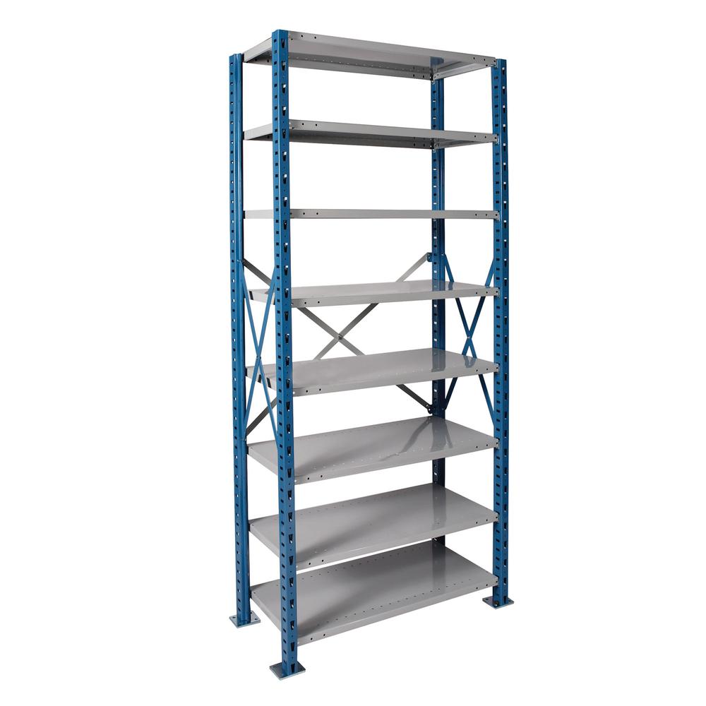 Hallowell Hi-Tech Metal Shelving 725 Dark Gray. Picture 4