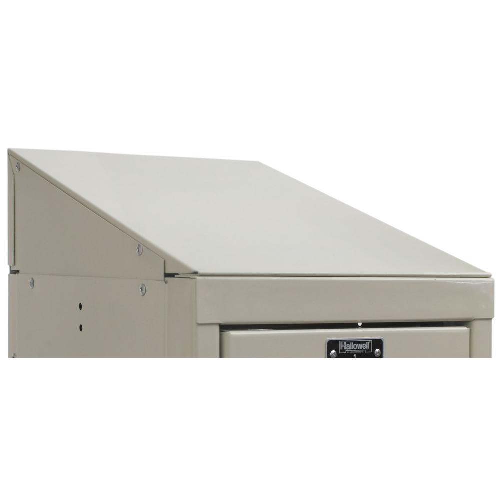 Hallowell Individual Slope Top 18"W x 24"D x 8"H 729 Tan. Picture 1