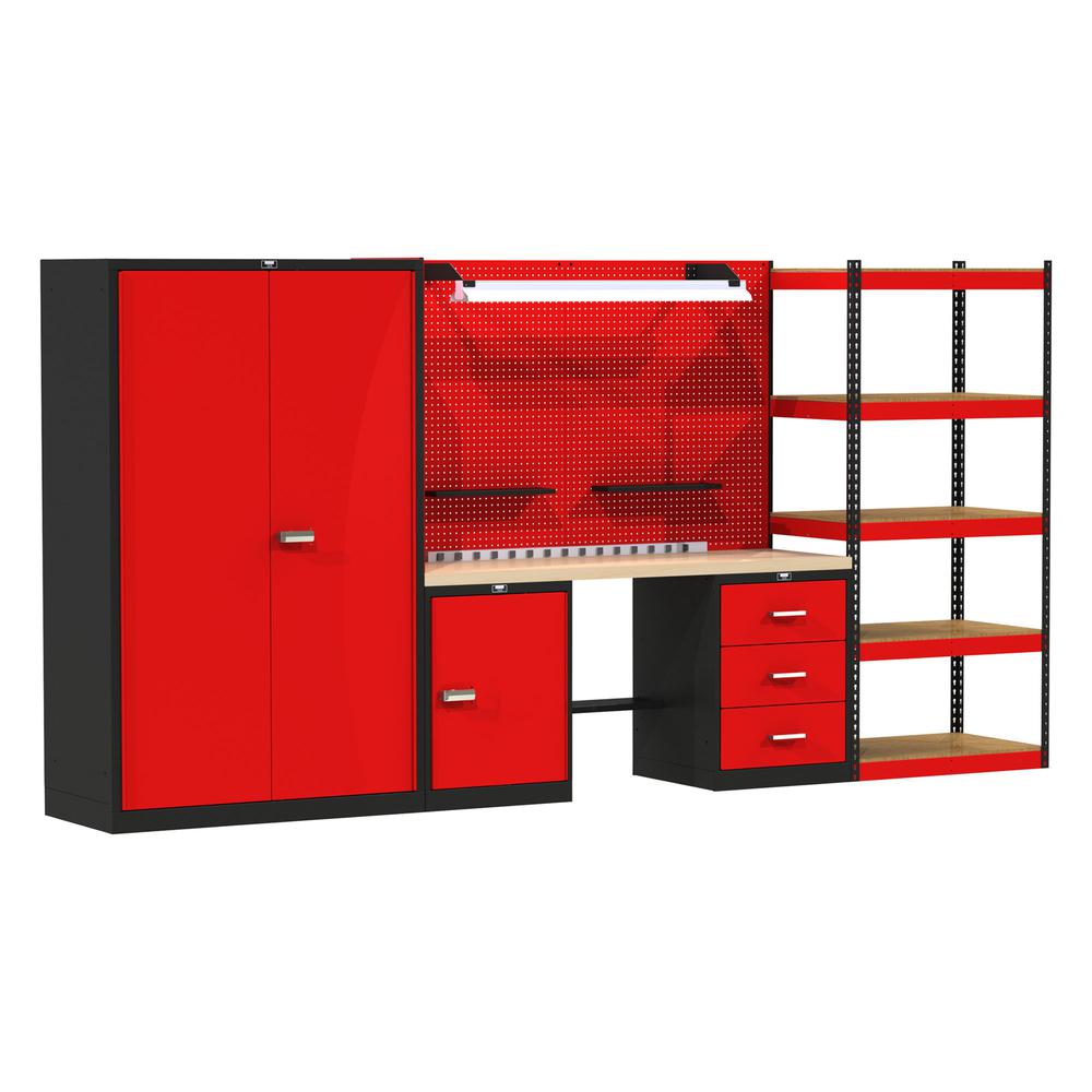 Fort Knox MIXED STORAGE Modular Workbench System. Picture 1