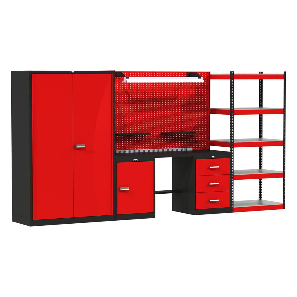 Fort Knox MIXED STORAGE Modular Workbench System. Picture 1