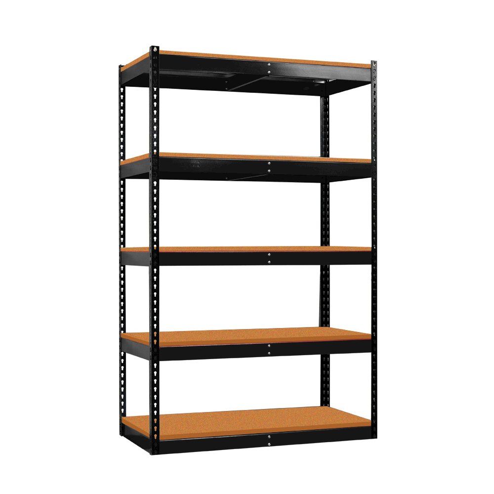 Fort Knox Rivetwell Shelving Unit with Particle Board Deck. Picture 1