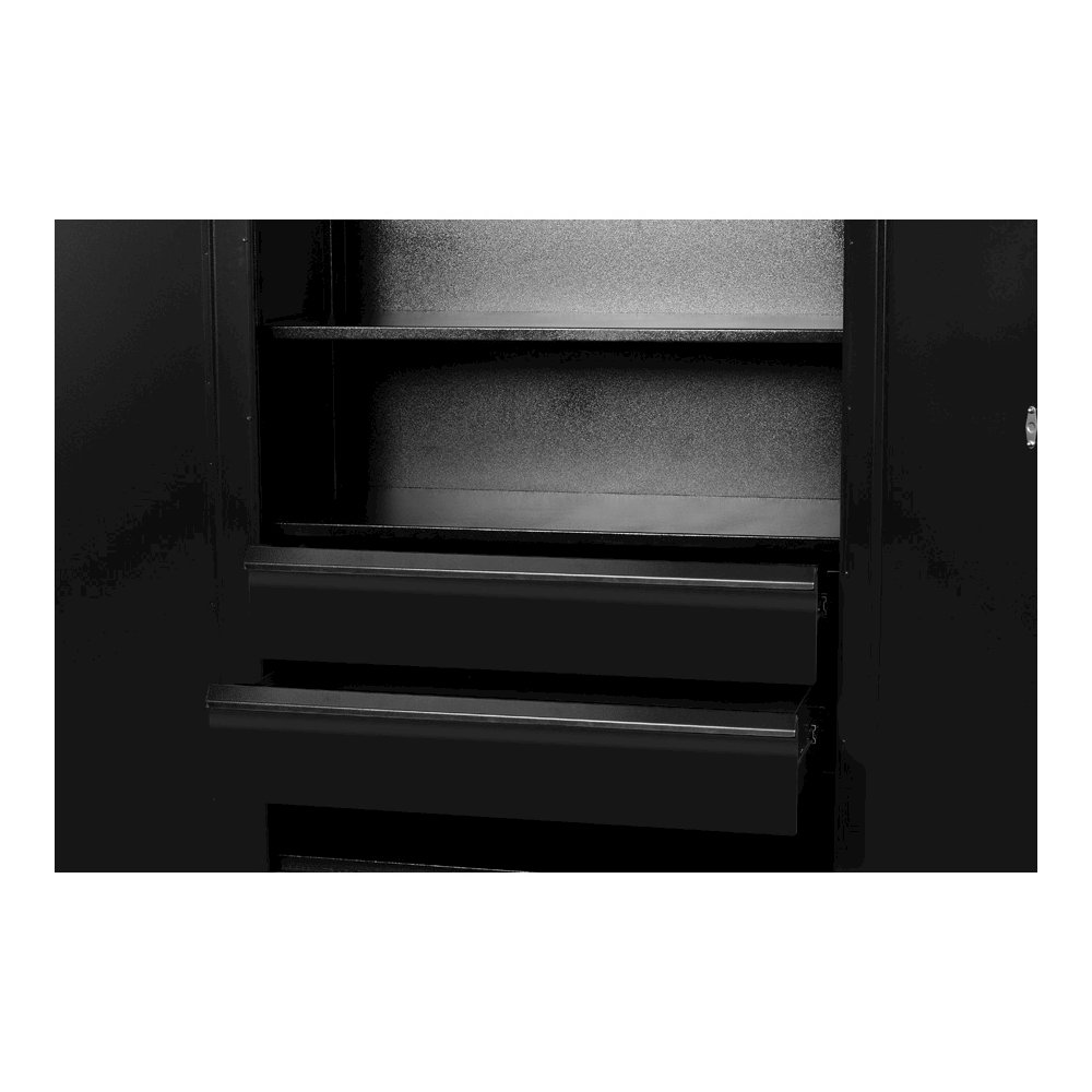 Fort Knox Cabinet Drawer Kit - 2 Drawer, 36"W x 24"D x 15"H, Red (textured). Picture 1