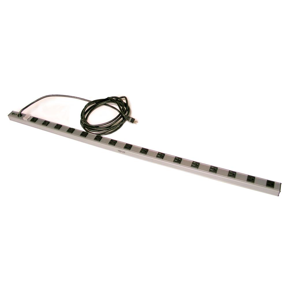Fort Knox Electrical Strip, 48"W x 2"D x 2"H, Silver. Picture 1