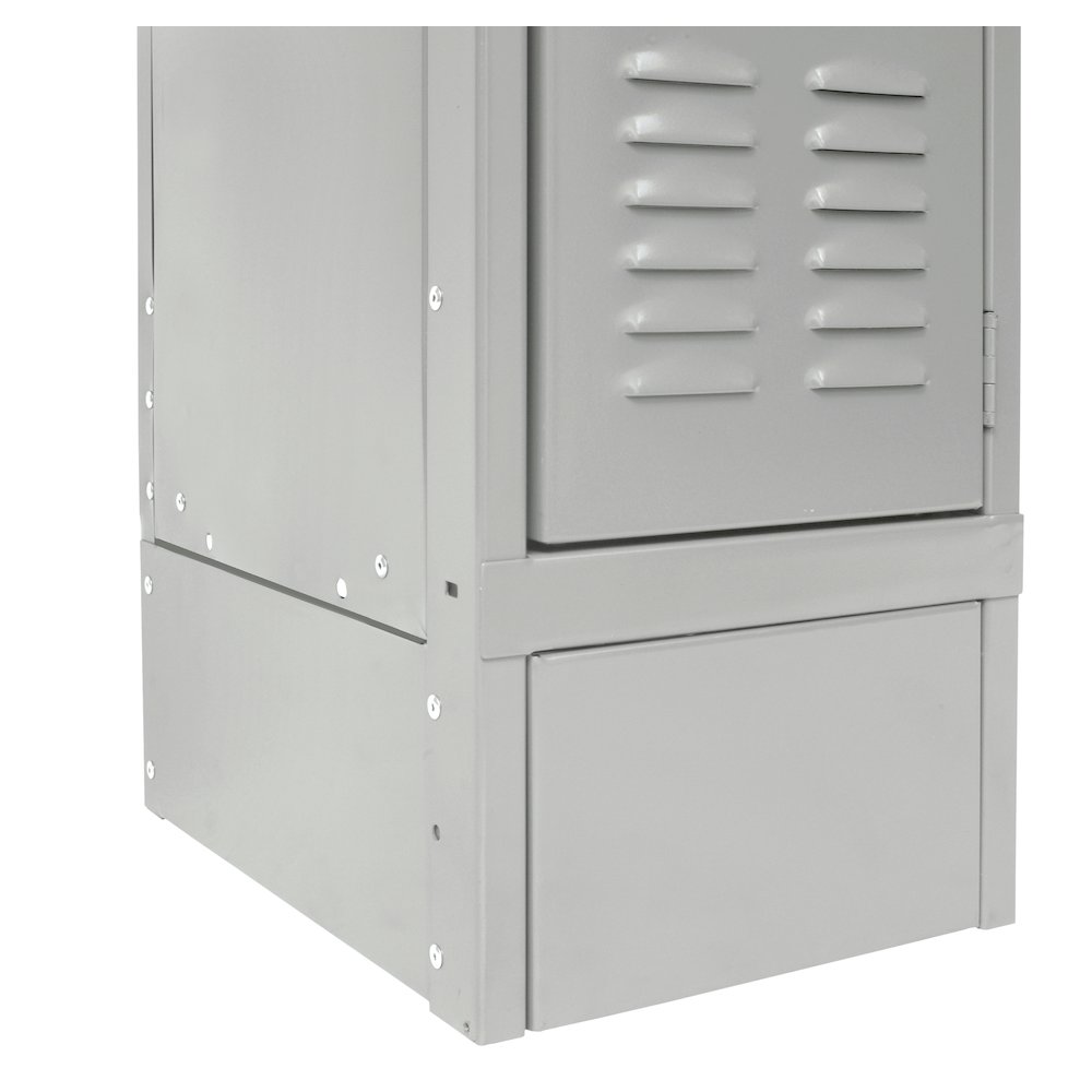 Hallowell Closed Front Base 12"W x 6"H 711 Light Gray. Picture 1