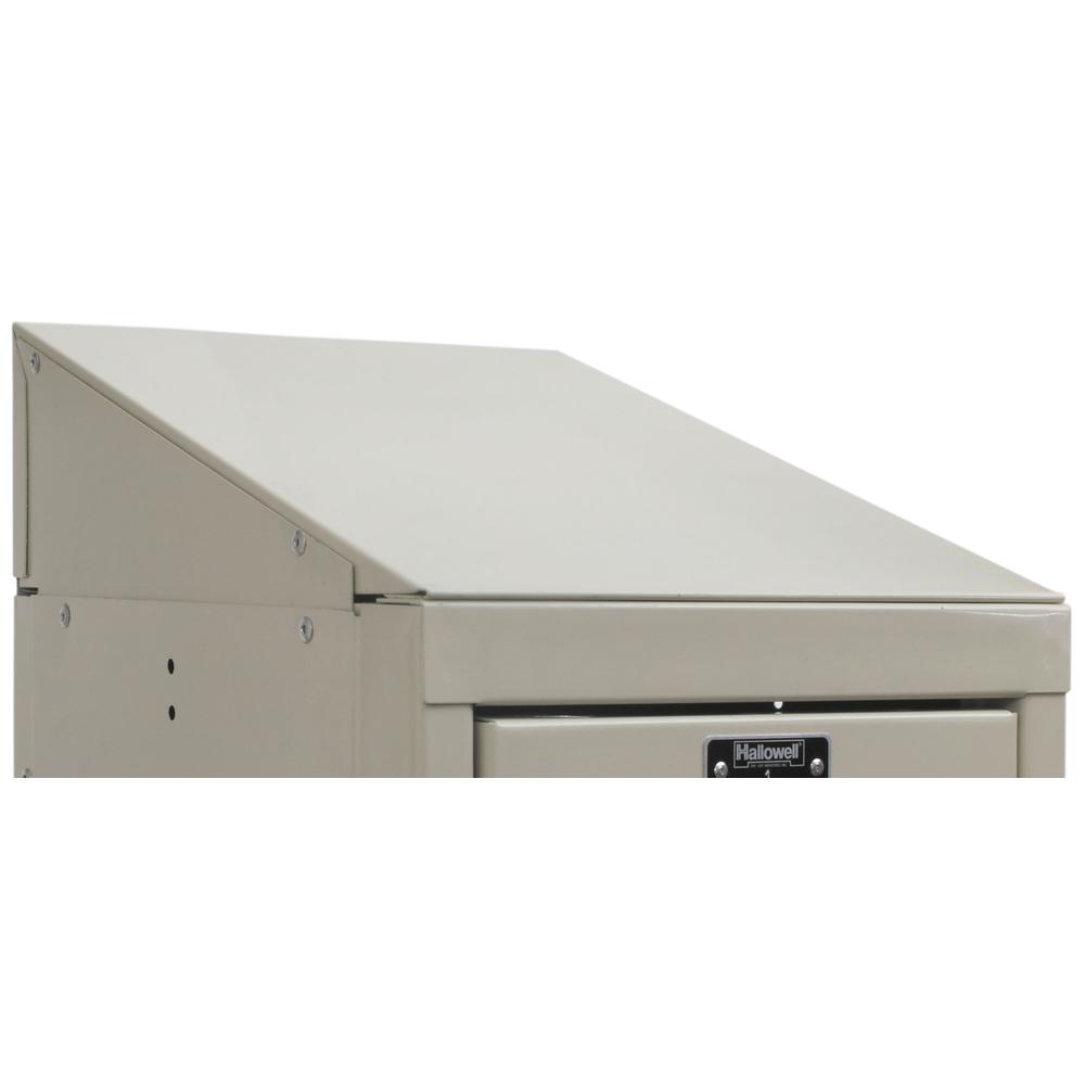 Hallowell Slope Top End Closure 12"D x 4"H 729 Tan. Picture 1