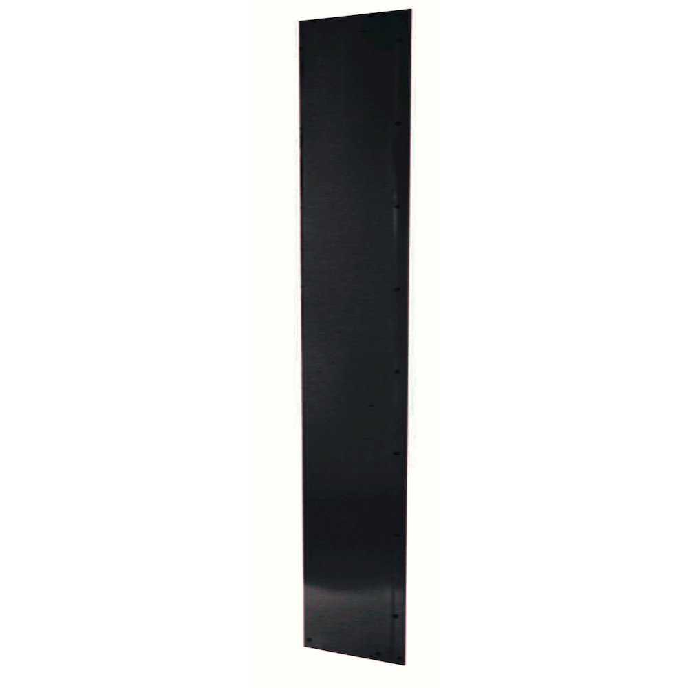 Hallowell Universal End Panel 15"D x 72"H 708 Black. Picture 1