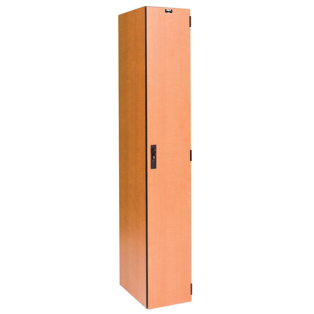 VersaMax Phenolic Locker, Figured Annigre, Single Tier, 1-Wide, Assembled. Picture 1